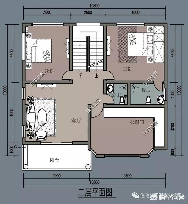 面寬和進(jìn)深都是9.5米的農(nóng)村自建房如何設(shè)計圖紙？