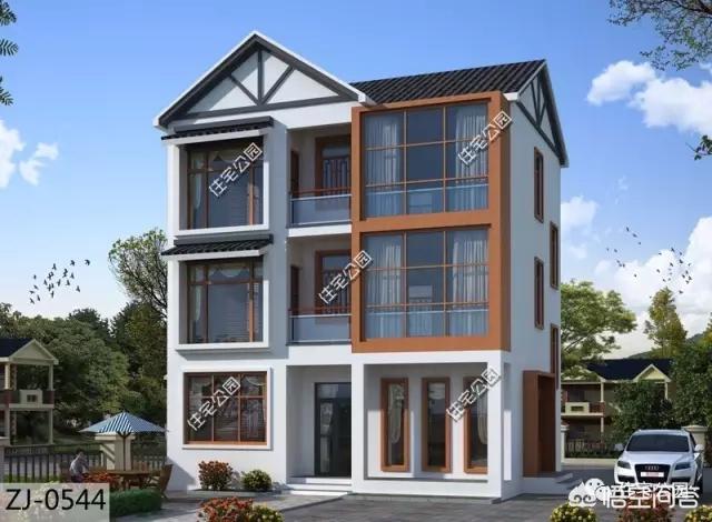 面寬和進(jìn)深都是9.5米的農(nóng)村自建房如何設(shè)計圖紙？