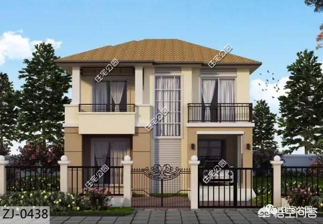 面寬和進(jìn)深都是9.5米的農(nóng)村自建房如何設(shè)計圖紙？