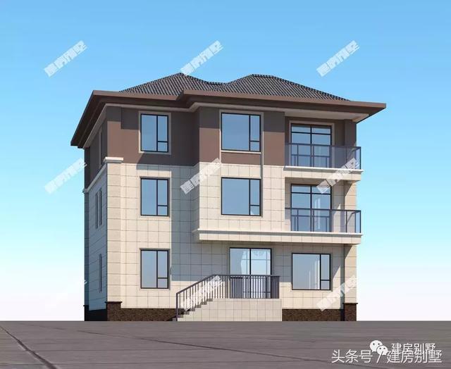 8套面寬11米左右的農(nóng)村小樓圖，這種開間最受歡迎