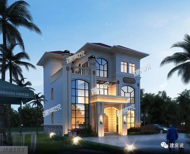 幾十款氣派美觀的別墅外觀效果圖設(shè)計(jì)，隨便建一棟都不白活