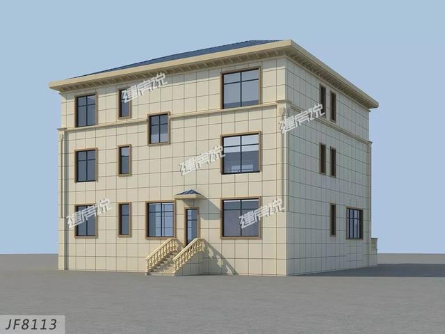 幾十款氣派美觀的別墅外觀效果圖設(shè)計(jì)，隨便建一棟都不白活