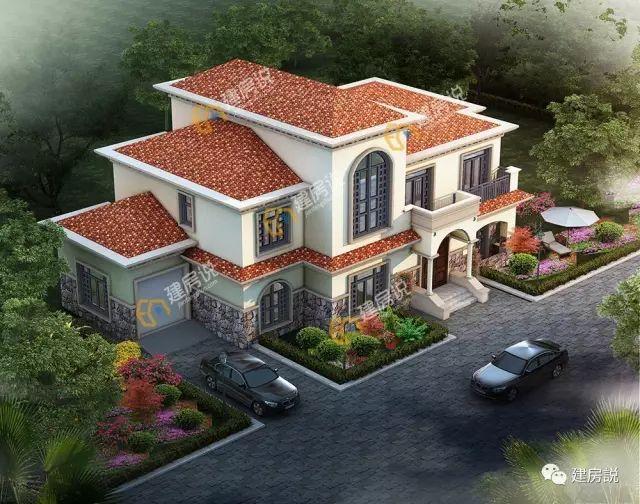 幾十款氣派美觀的別墅外觀效果圖設(shè)計(jì)，隨便建一棟都不白活