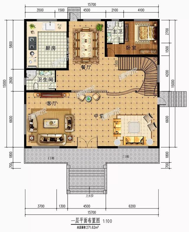 幾十款氣派美觀的別墅外觀效果圖設(shè)計(jì)，隨便建一棟都不白活