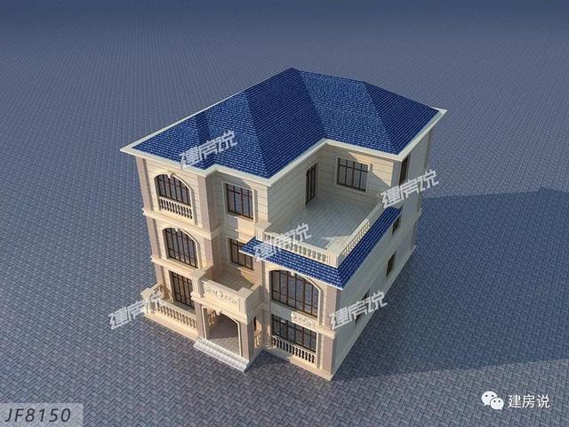 幾十款氣派美觀的別墅外觀效果圖設(shè)計(jì)，隨便建一棟都不白活