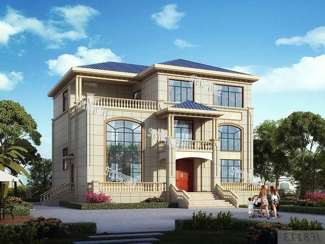 幾十款氣派美觀的別墅外觀效果圖設(shè)計(jì)，隨便建一棟都不白活