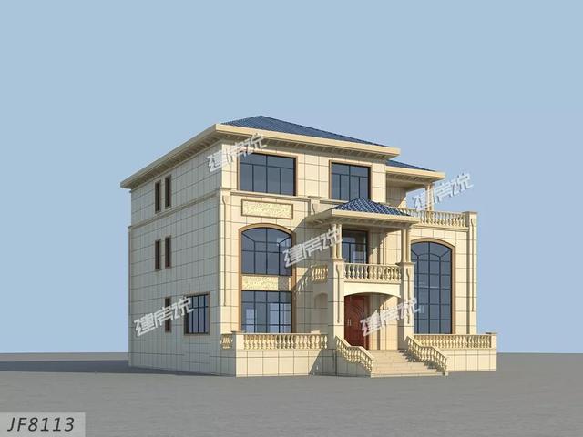 幾十款氣派美觀的別墅外觀效果圖設(shè)計(jì)，隨便建一棟都不白活