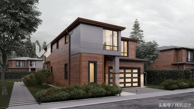 2款平屋頂盒子自建房設(shè)計圖，誰還敢說平屋頂丑