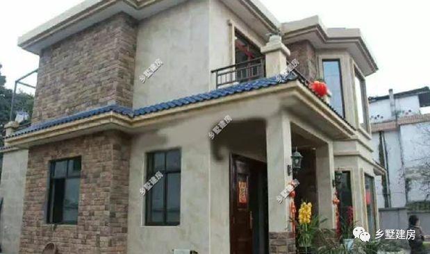 12X11米農(nóng)村二層小別墅設(shè)計(jì)方案圖，5臥室，附建成的圖