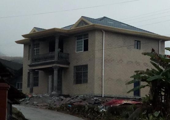 湖南21萬自建歐式別墅，引來全村圍觀仿建，真值！