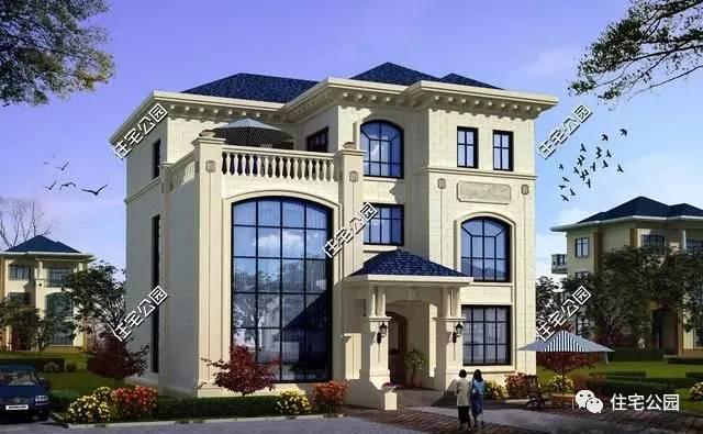 農(nóng)村建房，還是首選半坡半平兩層半，這10套最好看