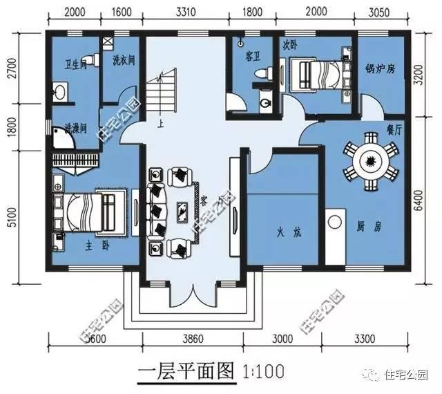 農(nóng)村建房，還是首選半坡半平兩層半，這10套最好看