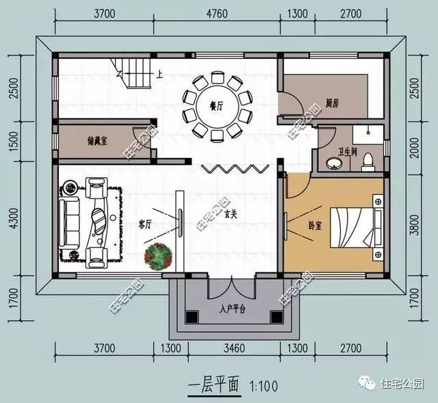 農(nóng)村建房，還是首選半坡半平兩層半，這10套最好看