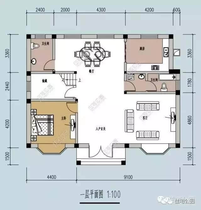 100平的占地，建個300平的別墅，這可是你要的戶型案例？