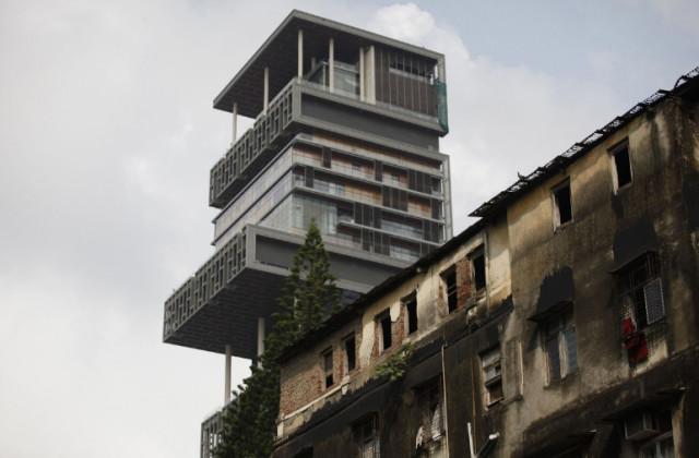 10大世界頂級富豪的私人豪宅，穆凱什·阿姆巴尼的住宅規(guī)模最大