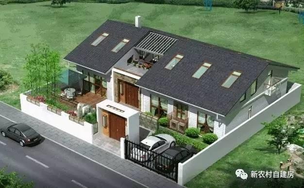 2套一層半農(nóng)村平房設(shè)計，第2套布局功能最全