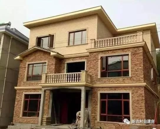 實(shí)拍農(nóng)村已經(jīng)建好的別墅戶型，完爆網(wǎng)上的效果圖