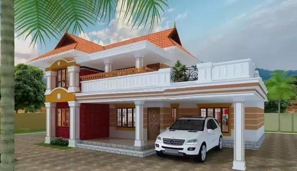 7套經(jīng)濟(jì)實用二層小別墅，第5、6套美翻了