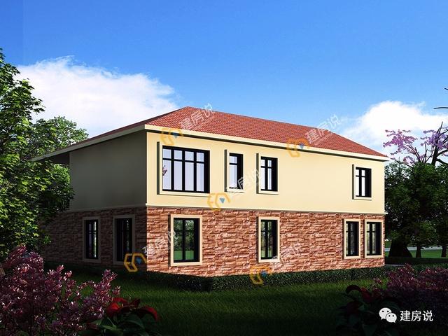 帶堂屋的三合院農(nóng)村別墅，真正適合農(nóng)村人的自建房