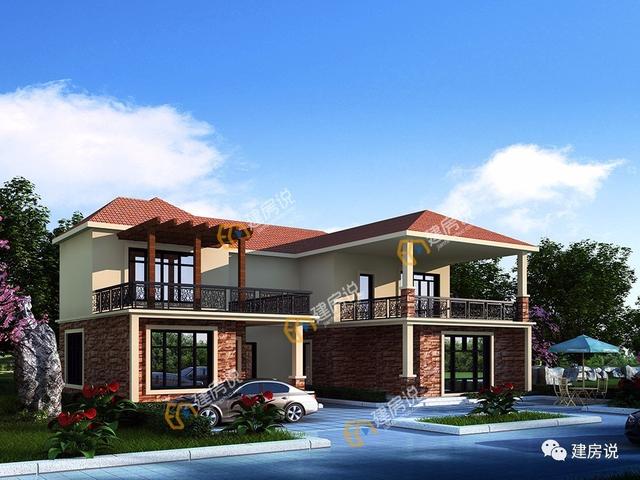 帶堂屋的三合院農(nóng)村別墅，真正適合農(nóng)村人的自建房