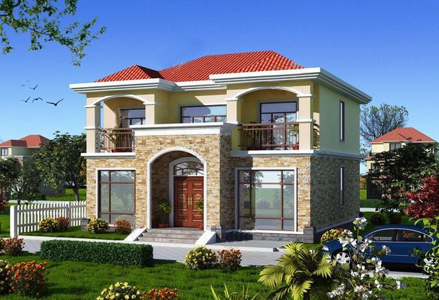 9套實(shí)用漂亮又省錢(qián)的農(nóng)村別墅，第9套20多萬(wàn)你建嗎？