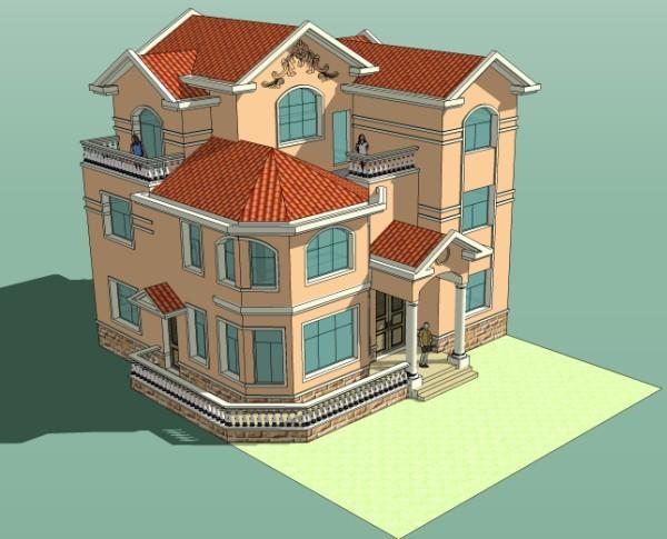 農村別墅建的太好看了，讓鄰居情何以堪