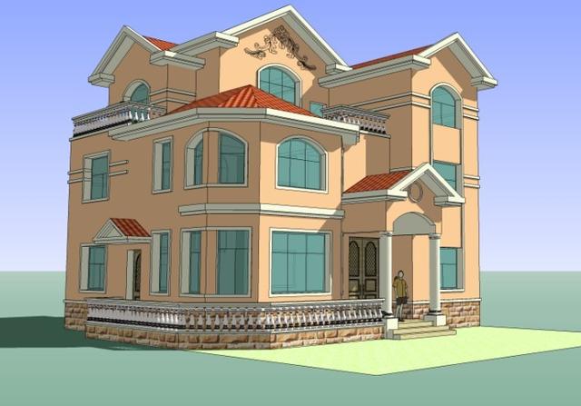 農村別墅建的太好看了，讓鄰居情何以堪