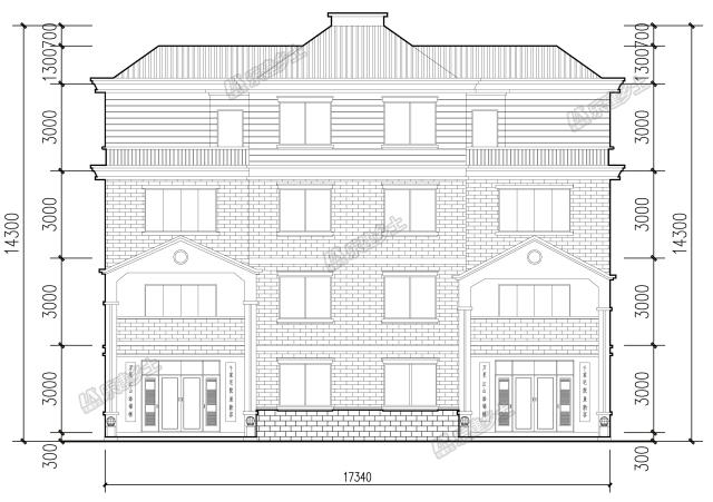 17x11米四層雙拼民宅，設(shè)計(jì)實(shí)用又劃算！