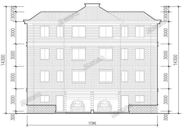 17x11米四層雙拼民宅，設(shè)計(jì)實(shí)用又劃算！