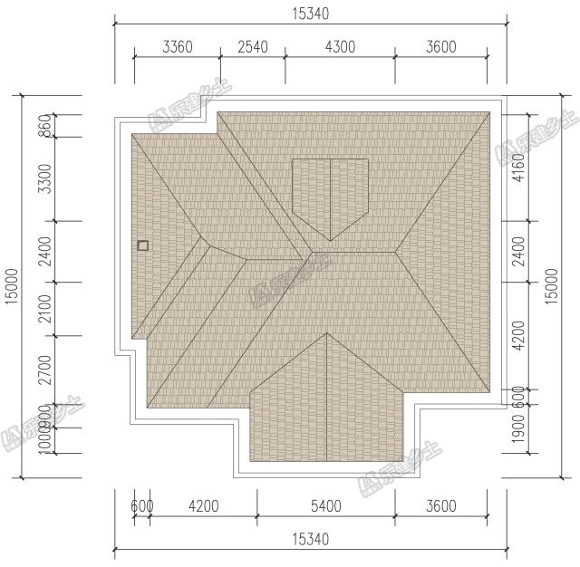 15x16米二層簡歐別墅設(shè)計，戶型經(jīng)濟(jì)實用