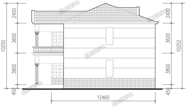 15x16米二層簡歐別墅設(shè)計，戶型經(jīng)濟(jì)實用