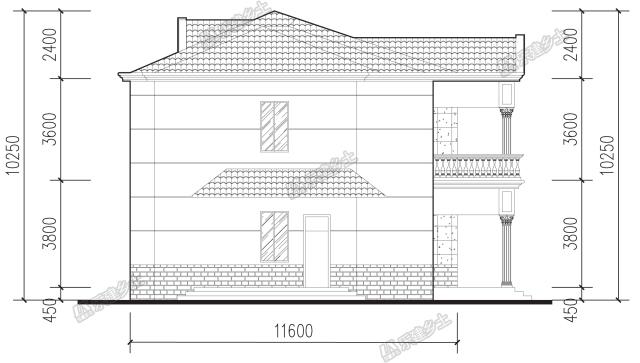 15x16米二層簡歐別墅設(shè)計，戶型經(jīng)濟(jì)實用