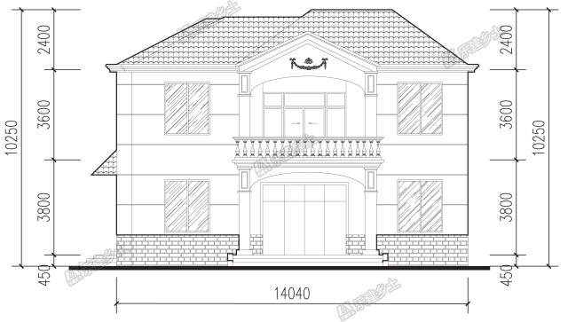 15x16米二層簡歐別墅設(shè)計，戶型經(jīng)濟(jì)實用