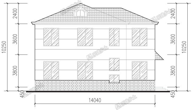 15x16米二層簡歐別墅設(shè)計，戶型經(jīng)濟(jì)實用
