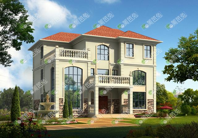 讓湖南姑娘笑到醒的農(nóng)村自建別墅設(shè)計(jì)！豪華大氣附全套別墅圖紙！