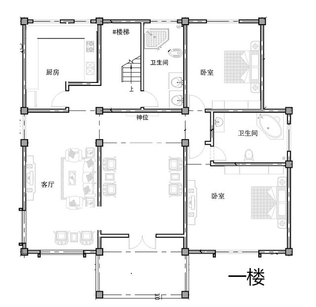 讓湖南姑娘笑到醒的農(nóng)村自建別墅設(shè)計(jì)！豪華大氣附全套別墅圖紙！