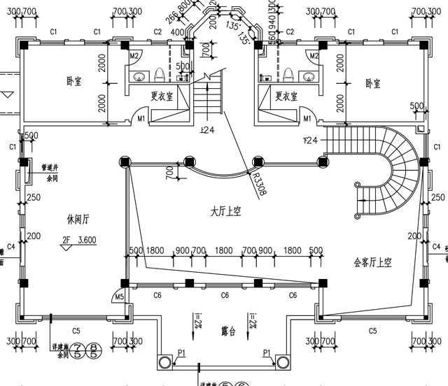 農(nóng)村自四層建豪宅別墅！含地下室加個觀光電梯更完美！全套圖紙！