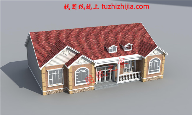 鄉(xiāng)下建房一層戶型圖及全套圖紙，養(yǎng)老房，還是一層好