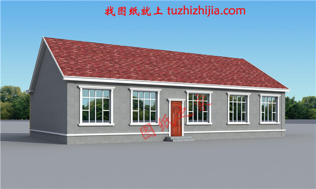 鄉(xiāng)下建房一層戶型圖及全套圖紙，養(yǎng)老房，還是一層好