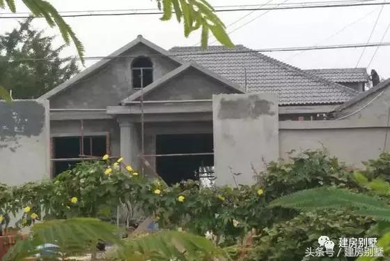 25萬自建農(nóng)村一層豪華小別墅，城市商品房四分之一的造價