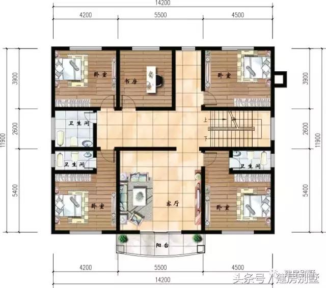 傳承了幾千年的對(duì)稱美，這個(gè)別墅造型難道就只有我覺得美？