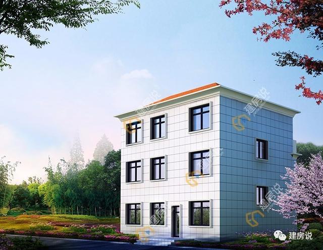 帶書房三層農(nóng)村別墅，回鄉(xiāng)蓋一棟讓城里人也羨慕羨慕