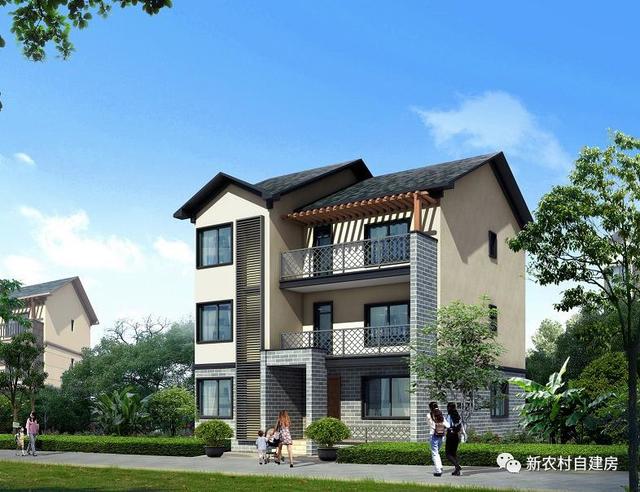 3套中式農(nóng)村別墅圖，最美的中國(guó)農(nóng)村房屋