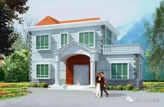 在農(nóng)村20萬(wàn)能建什么樣的房子？這樣的效果圖來(lái)一打