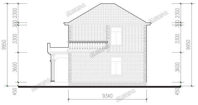 15x9米二層簡歐別墅設(shè)計，造價18萬真的可以擁有么？