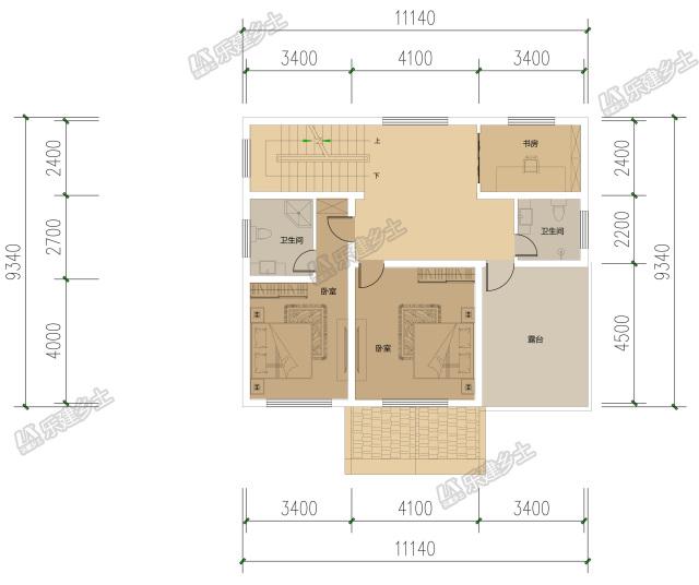 15x9米二層簡歐別墅設(shè)計，造價18萬真的可以擁有么？