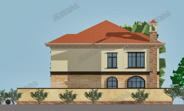 建一個這樣的二層歐式別墅，造價不高，里子面子全有啦！