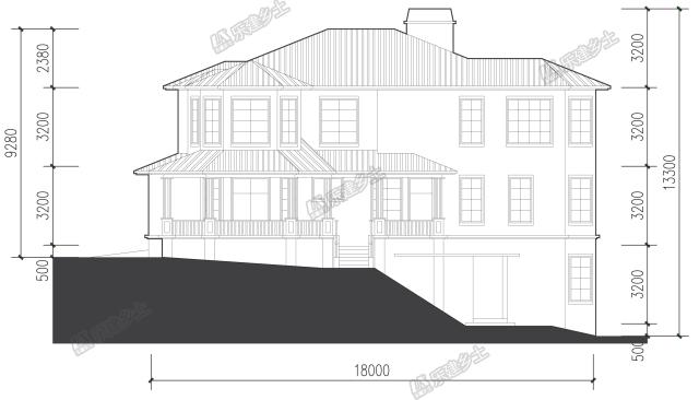 一所“內(nèi)外兼修” 的二層坡地住房設(shè)計(jì)，切勿錯(cuò)失圖紙呦！