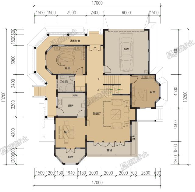 一所“內(nèi)外兼修” 的二層坡地住房設(shè)計(jì)，切勿錯(cuò)失圖紙呦！