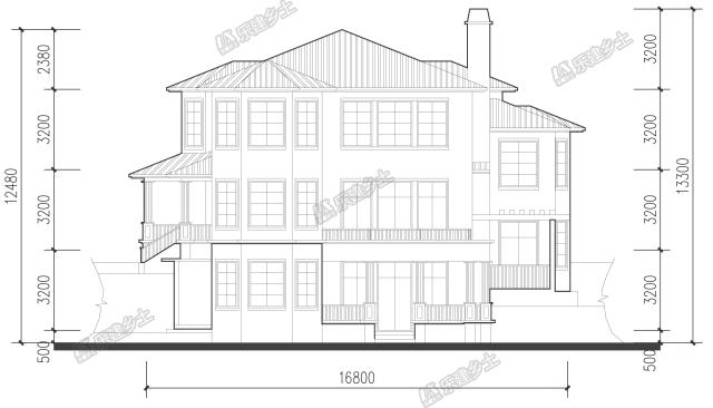 一所“內(nèi)外兼修” 的二層坡地住房設(shè)計(jì)，切勿錯(cuò)失圖紙呦！